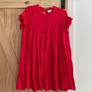 Red dress boutique dress! Size medium
